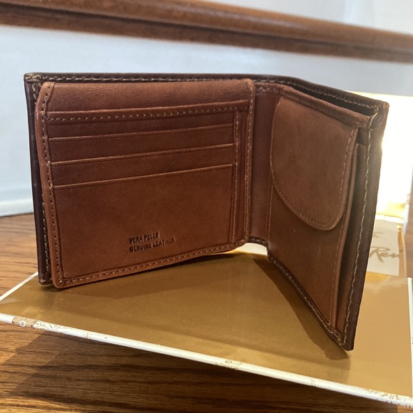 Renzo Costa Genuine Leather Men’s Wallet BRAND NEW!! - Picture 4 of 7